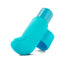 Play with Me Finger Vibe Silicone Vibrator - Blue