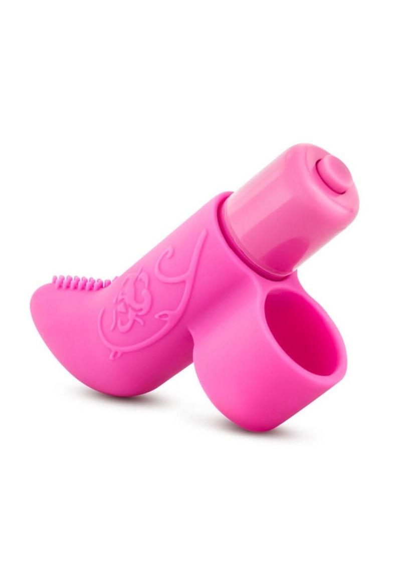 Play with Me Finger Vibe Silicone Vibrator - Pink