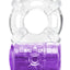 Play with Me One Night Stand Vibrating Cock Ring - Purple