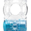 Play with Me Pleaser Rechargeable Cock Ring - Blue