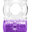 Play with Me Pleaser Rechargeable Cock Ring - Purple
