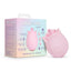 Play with Me Romanic Rose Rechargeable Silicone Clitoral Stimulator - Pink