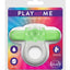 Play with Me Teaser Vibrating Cock Ring - Green