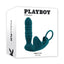 Playboy Bring It On Rechargeable Silicone Anal Plug with Cock Ring
