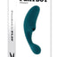Playboy Charmer Rechargeable Silicone Dual Vibrator with Clitoral Stimulation