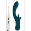 Playboy Harmony Rechargeable Silicone Vibrator with Clitoral Stimulator