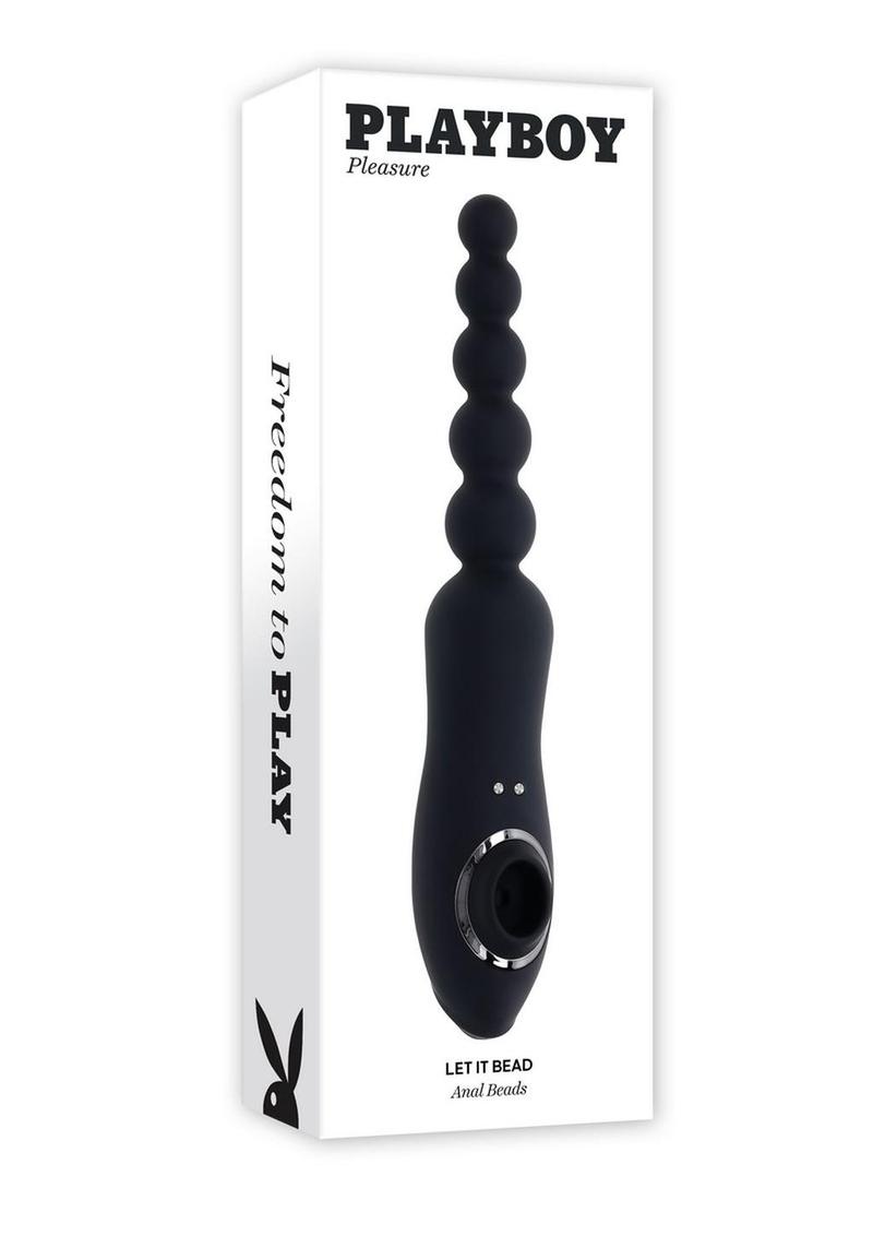 Playboy Let It Bead Rechargeable Silicone Anal Beads