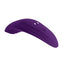 Playboy Our Little Secret Rechargeable Silicone Panty Vibe with Remote Control - Purple