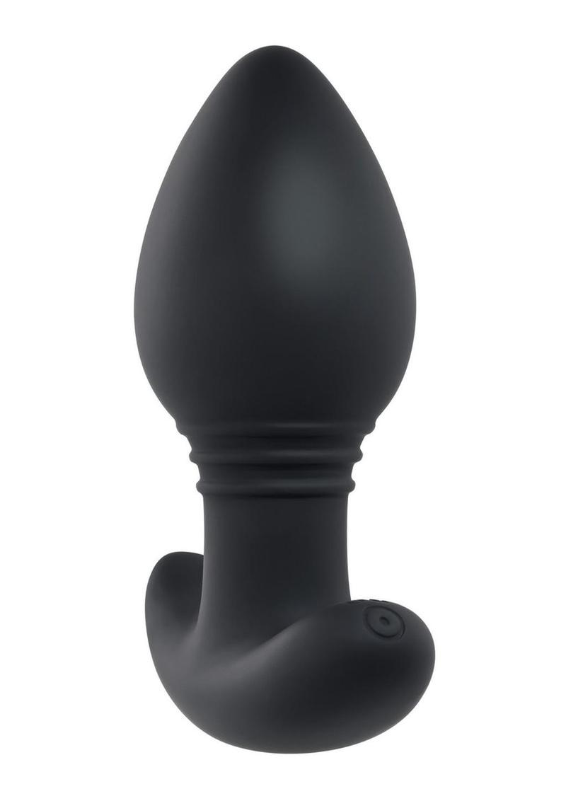 Playboy Plug and Play Rechargeable Silicone Vibrating Anal Plug with Remote Control