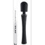 Playboy Royal Rechargeable Silicone Vibrating Massage Wand - Black