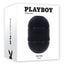 Playboy Tight End Dual End Stroker - Black/Clear