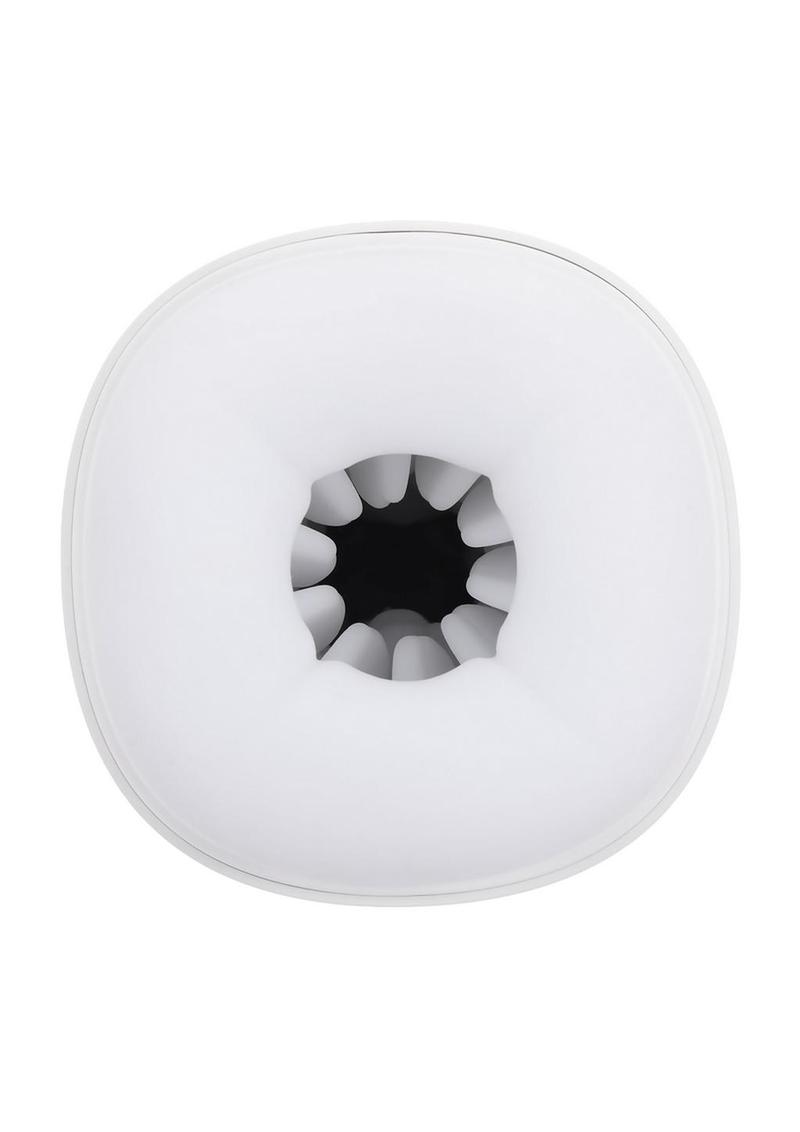 Playboy Twist and Stroke Rechargeable Masturbator - White