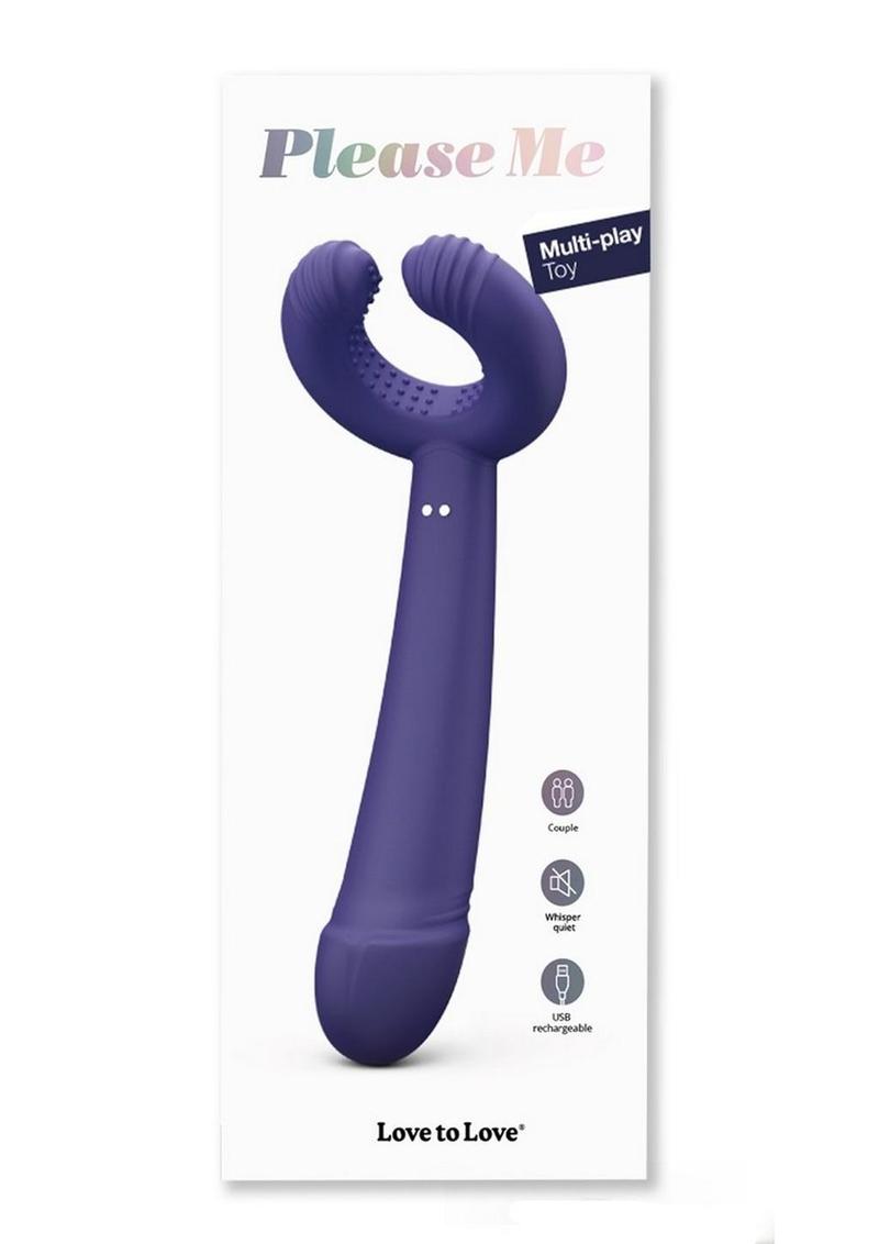 Please Me Rechargeable Silicone Vibrator