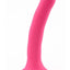 Please Silcone Dildo - Pink - 5.25in