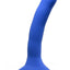 Please Silicone Dildo - Blue - 5.25in