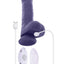 Pleasure Rider Rechargeable Silicone Thrusting Vibrating Dildo - Purple