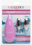 Pocket Exotics Double Silver Bullets - Pink/Silver