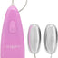 Pocket Exotics Double Silver Bullets - Pink/Silver