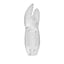 Pocket Exotics Snow Bunny Bullet - Clear - 4in