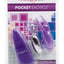 Pocket Exotics Snow Bunny Bullet - Purple - 4in