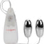 Pocket Exotics Vibrating Double Silver Bullets - Silver