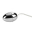 Pocket Exotics Vibrating Silver Egg - Silver