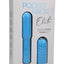 Pocket Rocket Elite Silicone Rechargeable Mini Vibrator with Removable Sleeve - Blue/Sky Blue