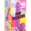 Pop Peckers Dildo with Balls - Purple - 6.5in