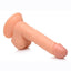 Pop Peckers Dildo with Balls - Vanilla - 6.5in