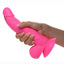 Pop Peckers Dildo with Balls - Pink - 7.5in