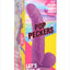 Pop Peckers Dildo with Balls - Purple - 7.5in