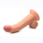 Pop Peckers Dildo with Balls - Vanilla - 7.5in