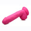 Pop Peckers Dildo with Balls - Pink - 8.25in