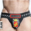 Popper Jock 3d Rubber Huffer Jock - Black/Red - XLarge