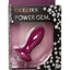 Power Gem Vibrating Petite Crystal Probe Silicone Rechargeable Butt Plug - Purple