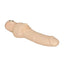 Power Stud Cliterrific Vibrating Dildo - Vanilla/White