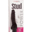 Power Stud Cliterrific Vibrator Waterproof - Black - 6.75in