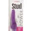 Power Stud Cliterrific Vibrator Waterproof - Purple - 6.75in