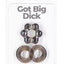 Powerbullet Got Big D Super Stretch Cock Rings - Black - 2 Pack
