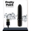 Powerbullet Pretty Point Rechargeable Bullet Vibrator - Black