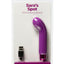 Powerbullet Sara's Spot 10 Function Rechargeable Silicone Vibrating Bullet - Purple