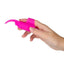 Powerbullet Silicone Teasing Tongue with Mini Rechargeable Bullet - Pink - 2.5in