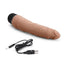 Powercocks Silicone Realistic Vibrator - Caramel - 7in