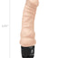 Powercocks Silicone Rechargeable Realistic Vibrator - Vanilla - 6in