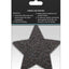Pretty Pasties Glitter Stars - Black/Gold