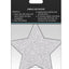 Pretty Pasties Glitter Stars - Red/Silver