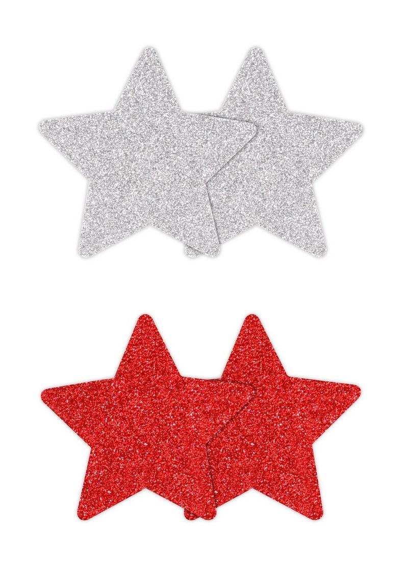 Pretty Pasties Glitter Stars