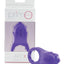 Primo Apex Silicone Vibrating Ring - Purple