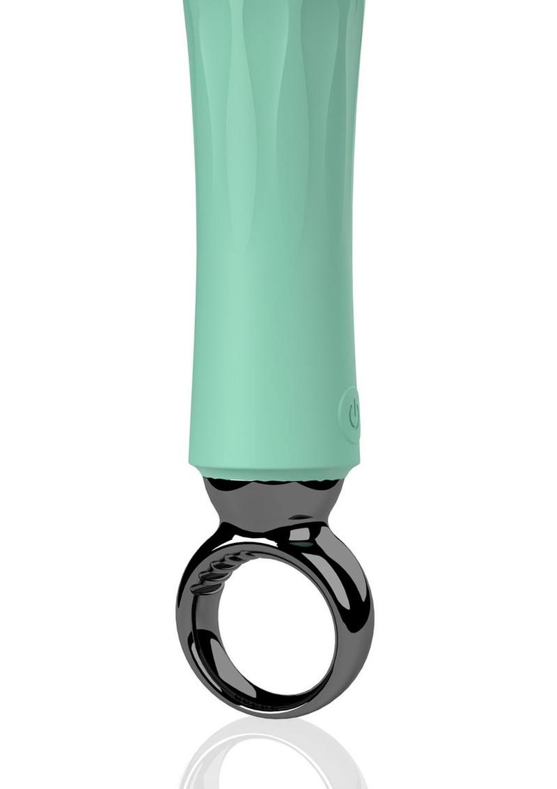 Primo Rechargeable Silicone Wand - Teal