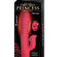 Princess Passion Heat Rechargeable Silicone Warming Vibrator with Clitoral Wheel